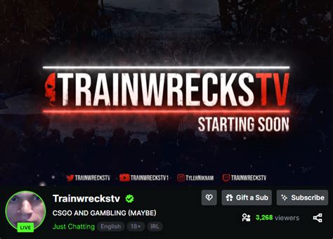 trainwreckstv kick|trainwreckstv steam.